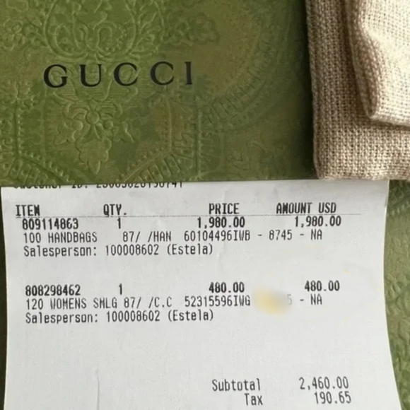 Gucci Ophidia GG Card Case Wallet - Picture 10 of 10